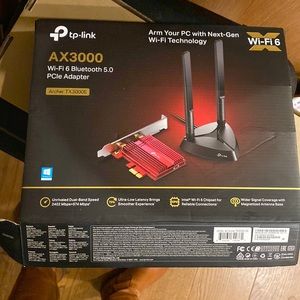 tPlink AX3000 wi-fi 6 Bluetooth pc adapter ARCHER TX3000E